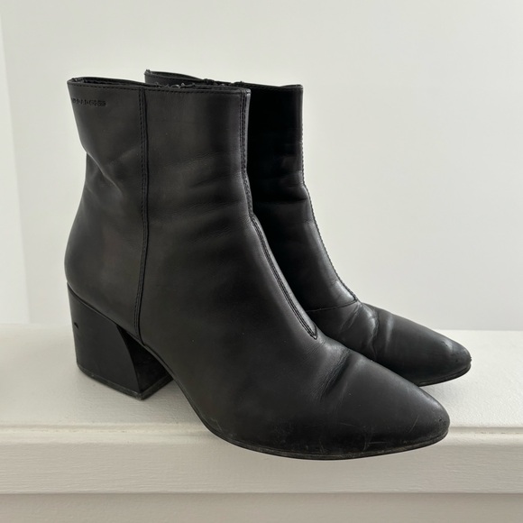 Vagabond Olivia Leather Boots - Picture 1 of 6